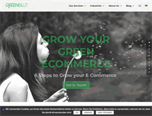 Tablet Screenshot of greenblut.com